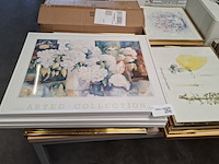 Partij diverse afbeelding in lijst