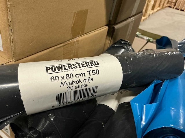 Partij diverse afvalzakken (109x) - afbeelding 5 van  7