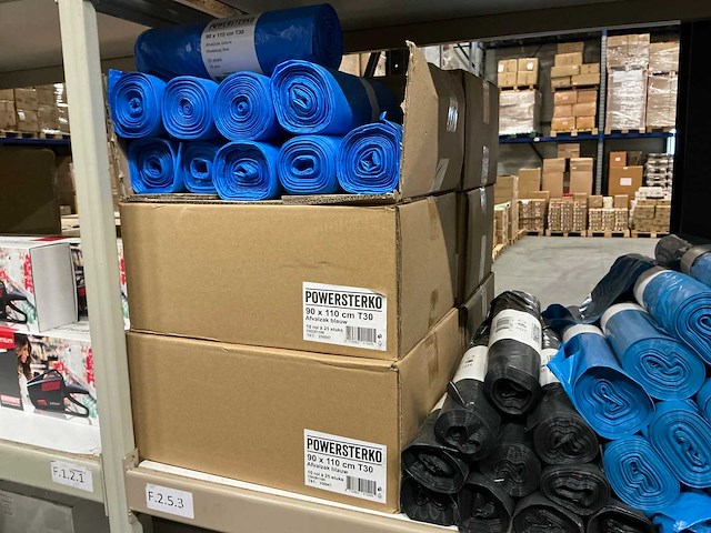 Partij diverse afvalzakken (109x) - afbeelding 6 van  7