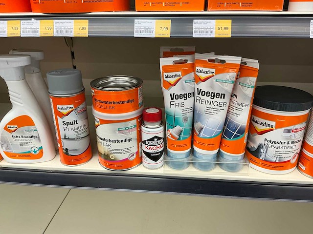 Partij diverse alabastine producten (66x) - afbeelding 12 van  13