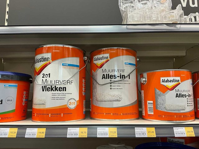 Partij diverse alabastine producten (66x) - afbeelding 4 van  13