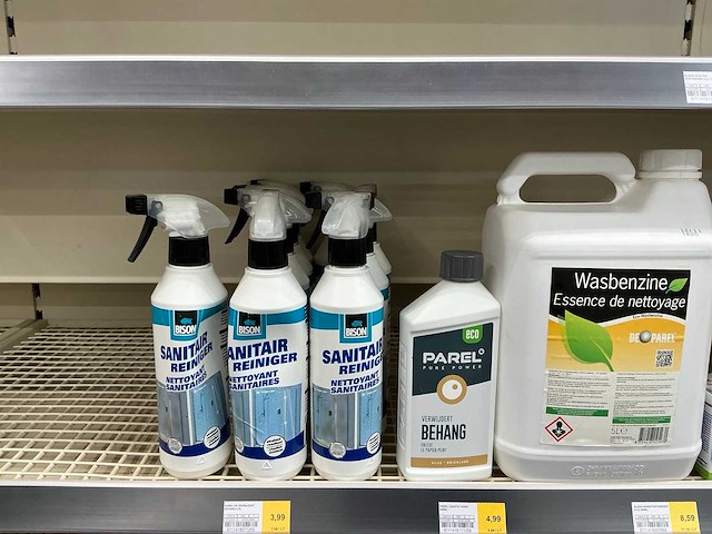 Partij diverse alabastine/parel/bleko/bison/super/etc producten (54x) - afbeelding 3 van  10