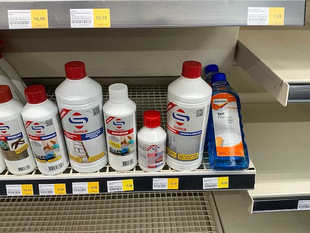 Partij diverse alabastine/parel/bleko/bison/super/etc producten (54x) - afbeelding 7 van  10