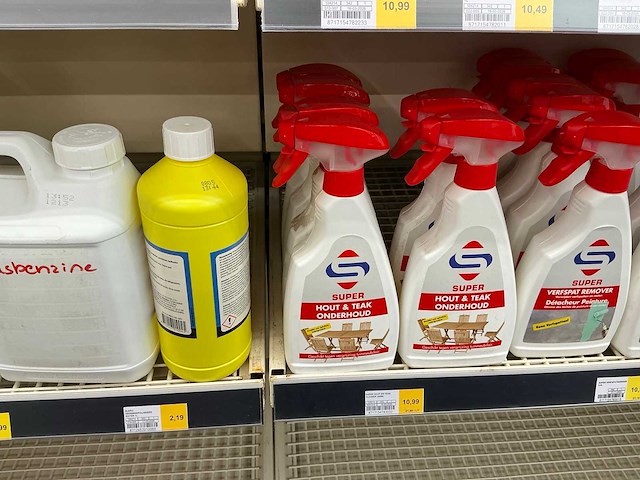 Partij diverse alabastine/parel/bleko/bison/super/etc producten (54x) - afbeelding 9 van  10