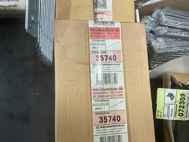 Partij diverse ankers en spouwankers - afbeelding 2 van  16