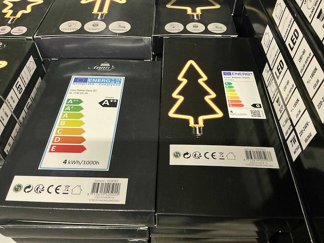Partij diverse anna’s collection sterren&kerstboom lampen (170x) - afbeelding 4 van  5