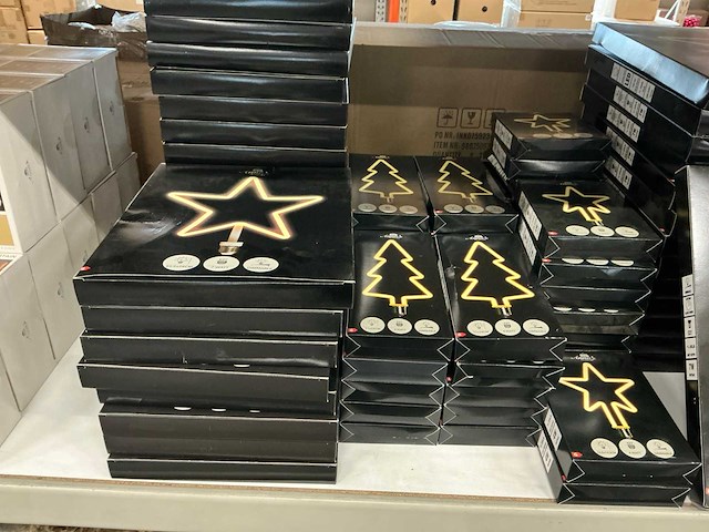 Partij diverse anna’s collection sterren&kerstboom lampen (96x) - afbeelding 2 van  9