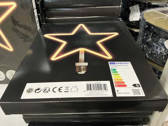 Partij diverse anna’s collection sterren&kerstboom lampen (96x) - afbeelding 9 van  9