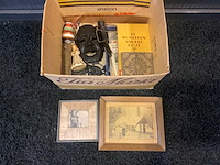 Partij diverse antiek en boeken - afbeelding 1 van  7