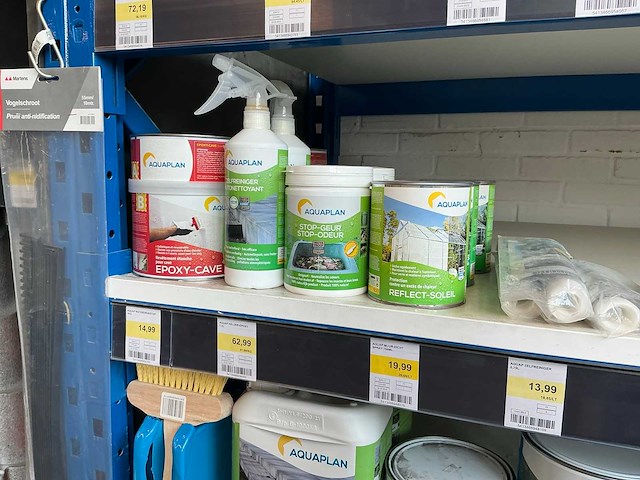 Partij diverse aquaplan/overige producten (208x) - afbeelding 1 van  4