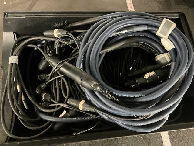 Partij diverse audiokabel - afbeelding 3 van  3