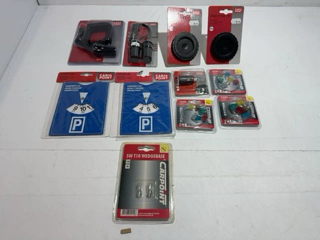 Partij diverse auto-accessoires, 11 stuks - afbeelding 1 van  3