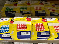 Partij diverse avery etiketten (539x) - afbeelding 6 van  7