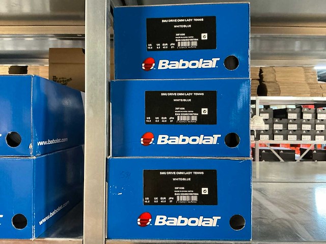 Partij diverse babolat tennis/padelschoenen (138x) - afbeelding 26 van  36
