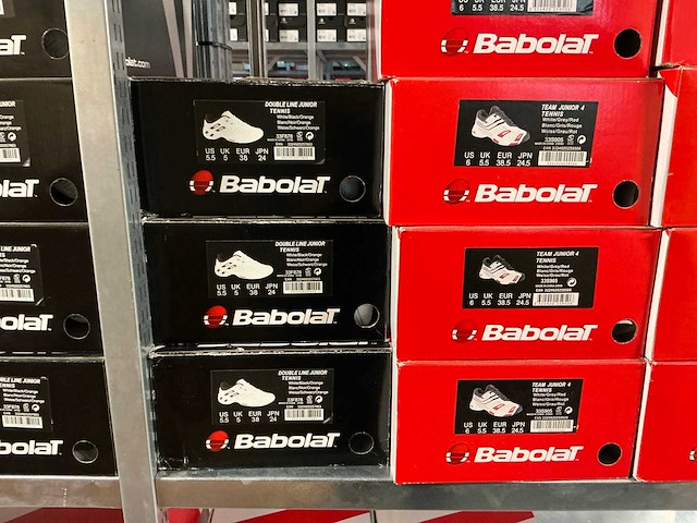 Partij diverse babolat tennis/padelschoenen (138x) - afbeelding 27 van  36