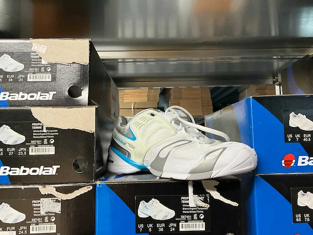 Partij diverse babolat tennis/padelschoenen (138x) - afbeelding 31 van  36