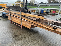 Partij diverse balk hout - afbeelding 4 van  7
