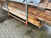 Partij diverse balk hout - afbeelding 3 van  7