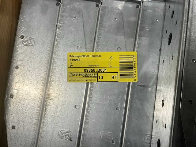 Partij diverse balkdragers (170x) - afbeelding 3 van  16