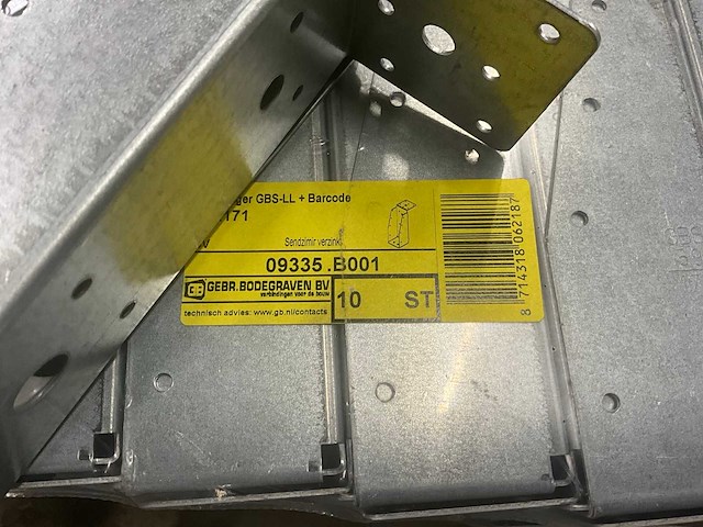 Partij diverse balkdragers (170x) - afbeelding 10 van  16