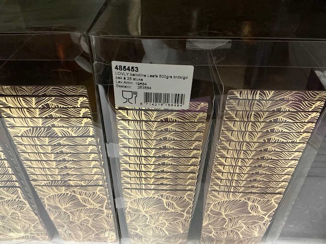 Partij diverse ballotins doosjes & zakjes (712x) - afbeelding 11 van  11