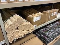 Partij diverse bamboestokken - afbeelding 1 van  4
