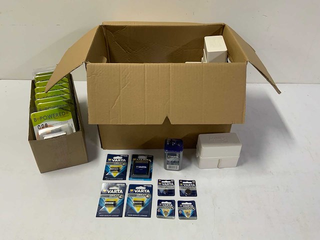 Partij diverse batterijen en accu's - afbeelding 1 van  5