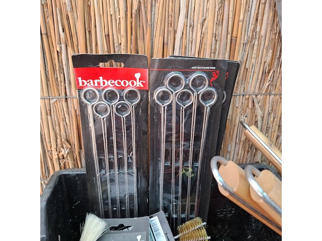 Partij diverse bbq benodigdheden barbecook - afbeelding 4 van  11