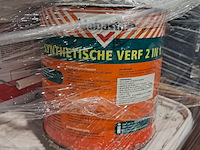Partij diverse beits, lak, epoxy & muurverf, o.a. renaulac ,evo-k , baseline , alabastine - afbeelding 13 van  13