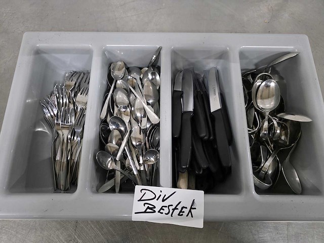 Partij diverse bestek - afbeelding 1 van  3