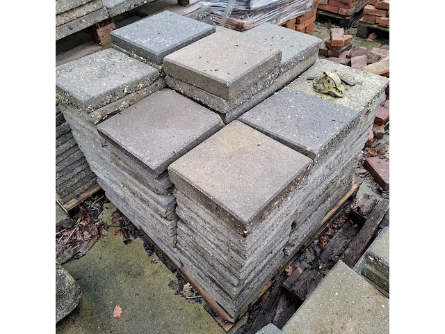 Partij diverse bestratingsstenen op 5x pallet - afbeelding 3 van  14