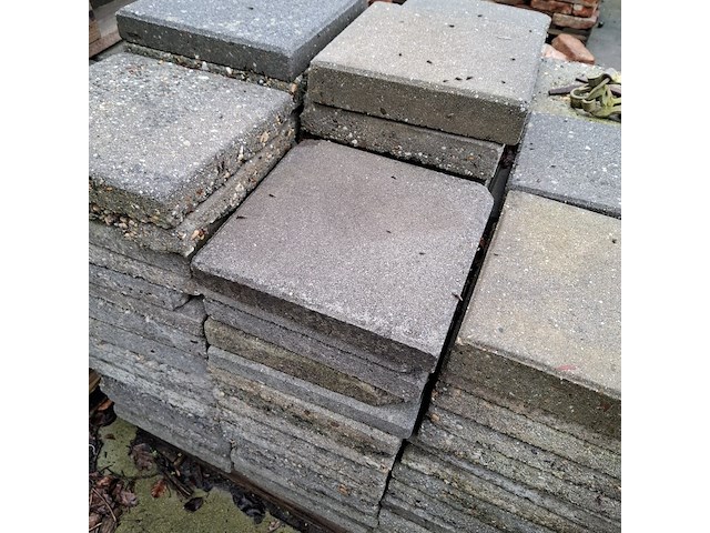 Partij diverse bestratingsstenen op 5x pallet - afbeelding 4 van  14