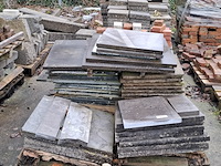 Partij diverse bestratingsstenen op 5x pallet