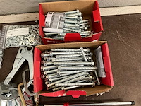 Partij diverse bevestigingsmaterialen en diversen - afbeelding 2 van  11