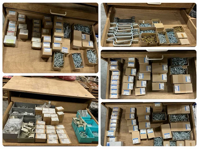 Partij diverse bevestigingsmaterialen - afbeelding 1 van  21