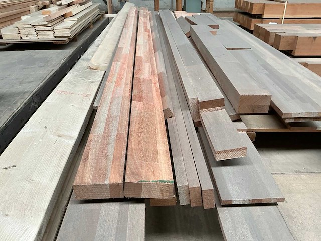 Partij diverse bewerkt hout - afbeelding 4 van  7