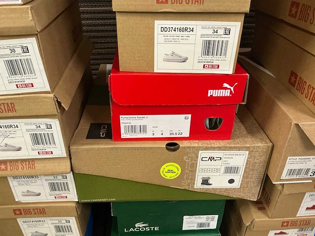 Partij diverse big star/adidas/lacoste/camp kids sneakers (50x) - afbeelding 11 van  18