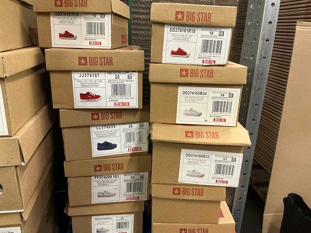 Partij diverse big star/adidas/lacoste/camp kids sneakers (50x) - afbeelding 16 van  18
