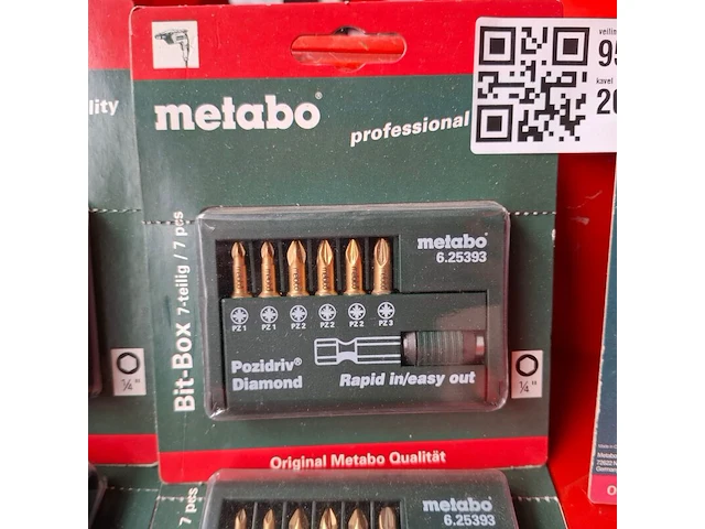 Partij diverse bitsets o.a. metabo, bosch - afbeelding 3 van  9