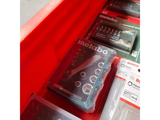 Partij diverse bitsets o.a. metabo, bosch - afbeelding 4 van  9