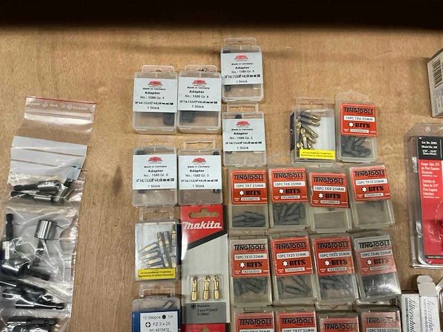 Partij diverse bitten/etc o.a makita/kwb/tengtools/etc (99x) - afbeelding 4 van  6