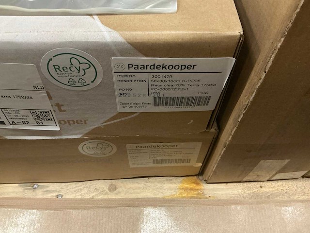 Partij diverse bloemenhoezen (23150x) - afbeelding 7 van  10