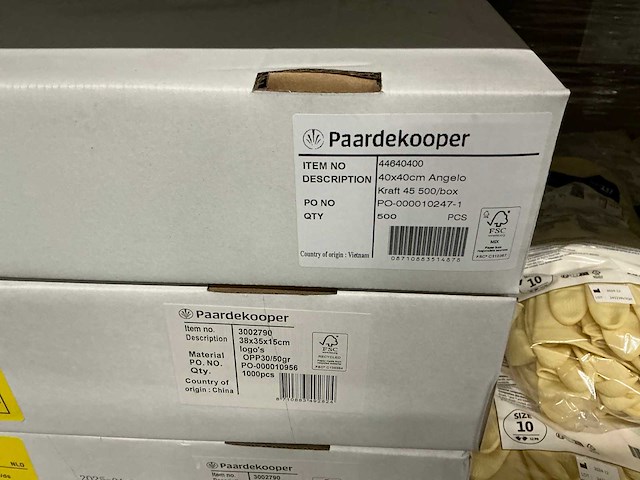 Partij diverse bloemenhoezen (9750x) - afbeelding 9 van  12