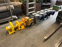 Partij diverse blowers (8x), 2 stekkers ontbreken