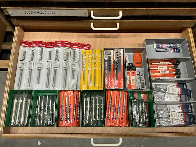 Partij diverse boren (205x) - afbeelding 1 van  7