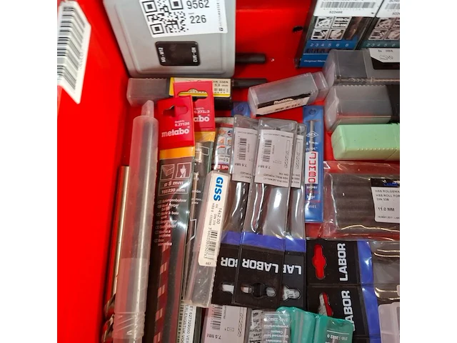 Partij diverse boren o.a. metabo, heller - afbeelding 5 van  10