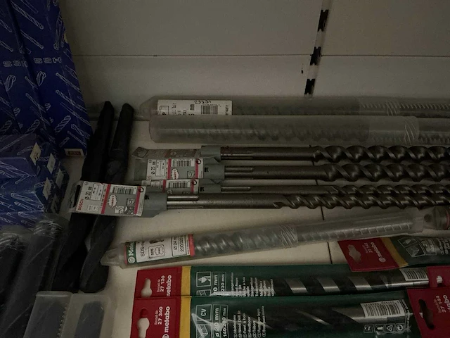 Partij diverse boren o.a metabo/bosch/hss (66x) - afbeelding 4 van  9