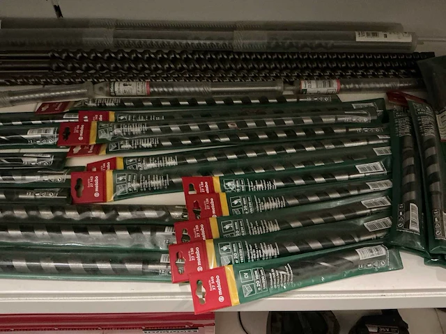 Partij diverse boren o.a metabo/bosch/hss (66x) - afbeelding 6 van  9