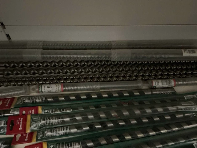 Partij diverse boren o.a metabo/bosch/hss (66x) - afbeelding 7 van  9