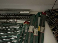 Partij diverse boren o.a metabo/bosch/hss (66x) - afbeelding 8 van  9